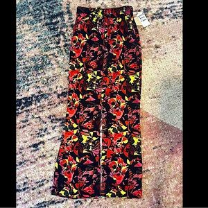 OPEN EDIT || Satin Midi Skirt in Pink Floral Geo - SZ XXS ⭐️NWT⭐️